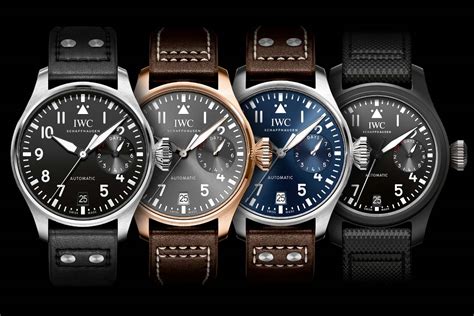 iwc pilot's|iwc big pilot models.